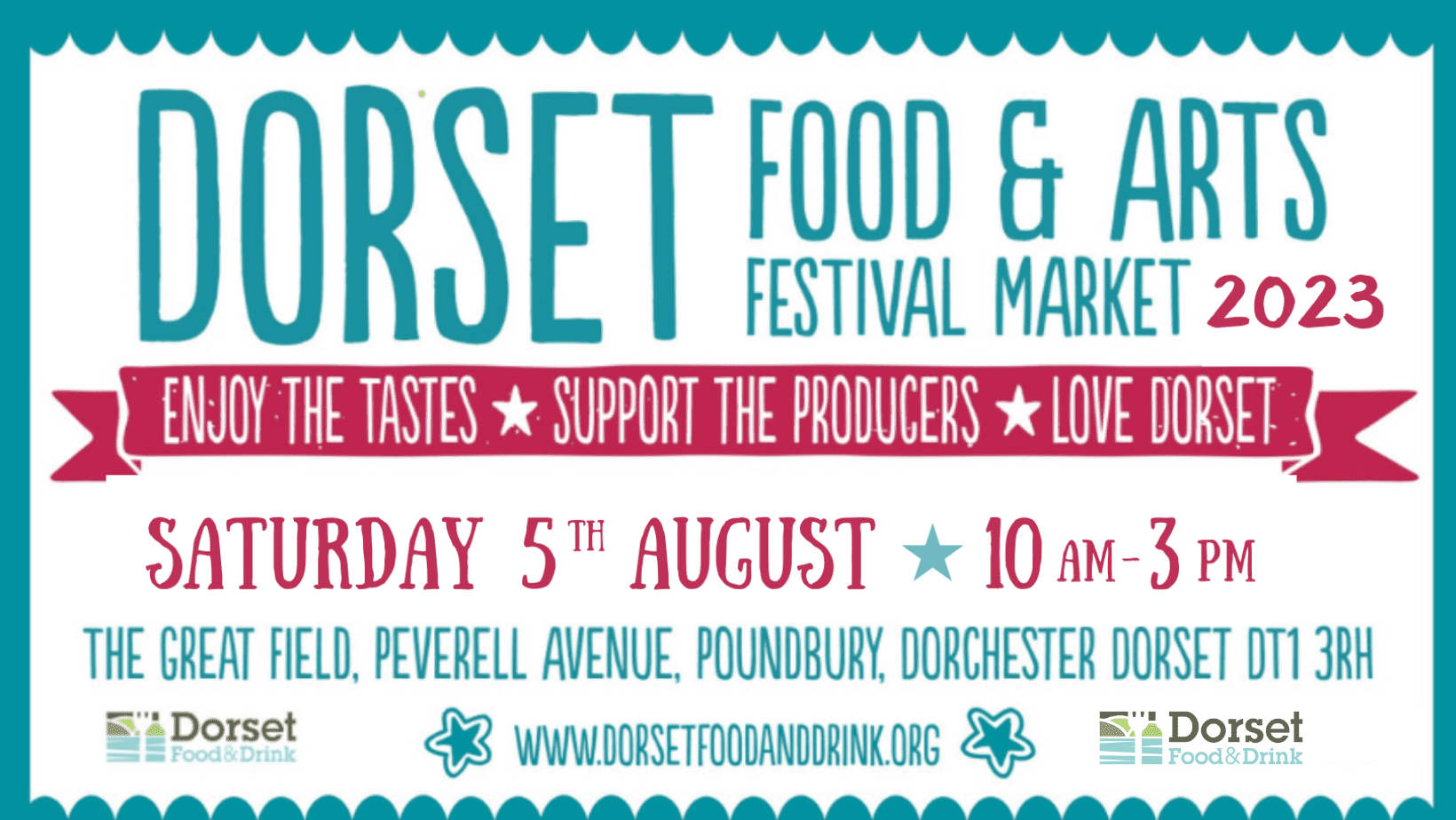 Dorset Food and Drinks Festival 5 Aug